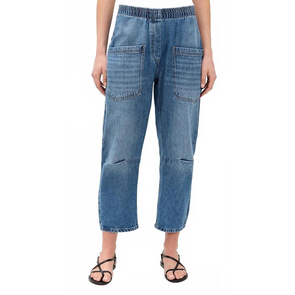 NEW SECULAR travis denim pants in vintage wash